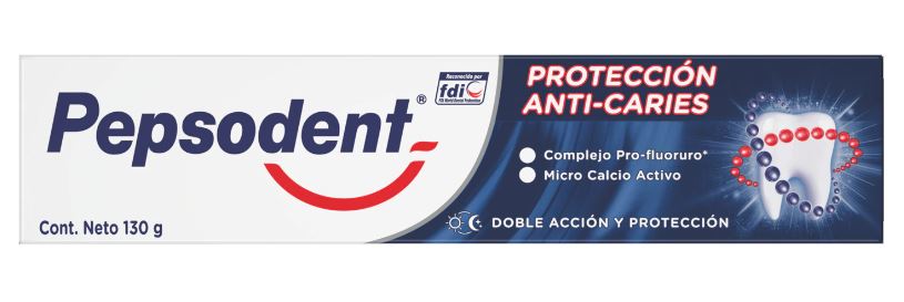 Pasta Dental Pepsodent Protección Anti Caries 130grs