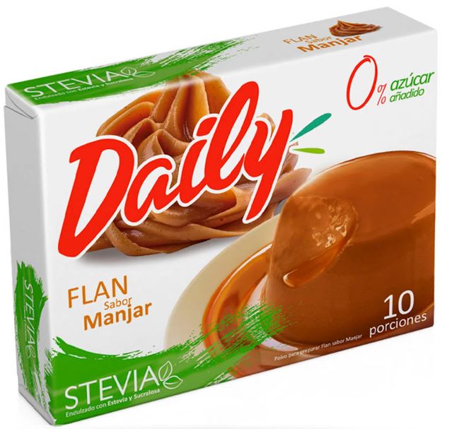 Flan Daily Manjar 0% Azúcar 20grs