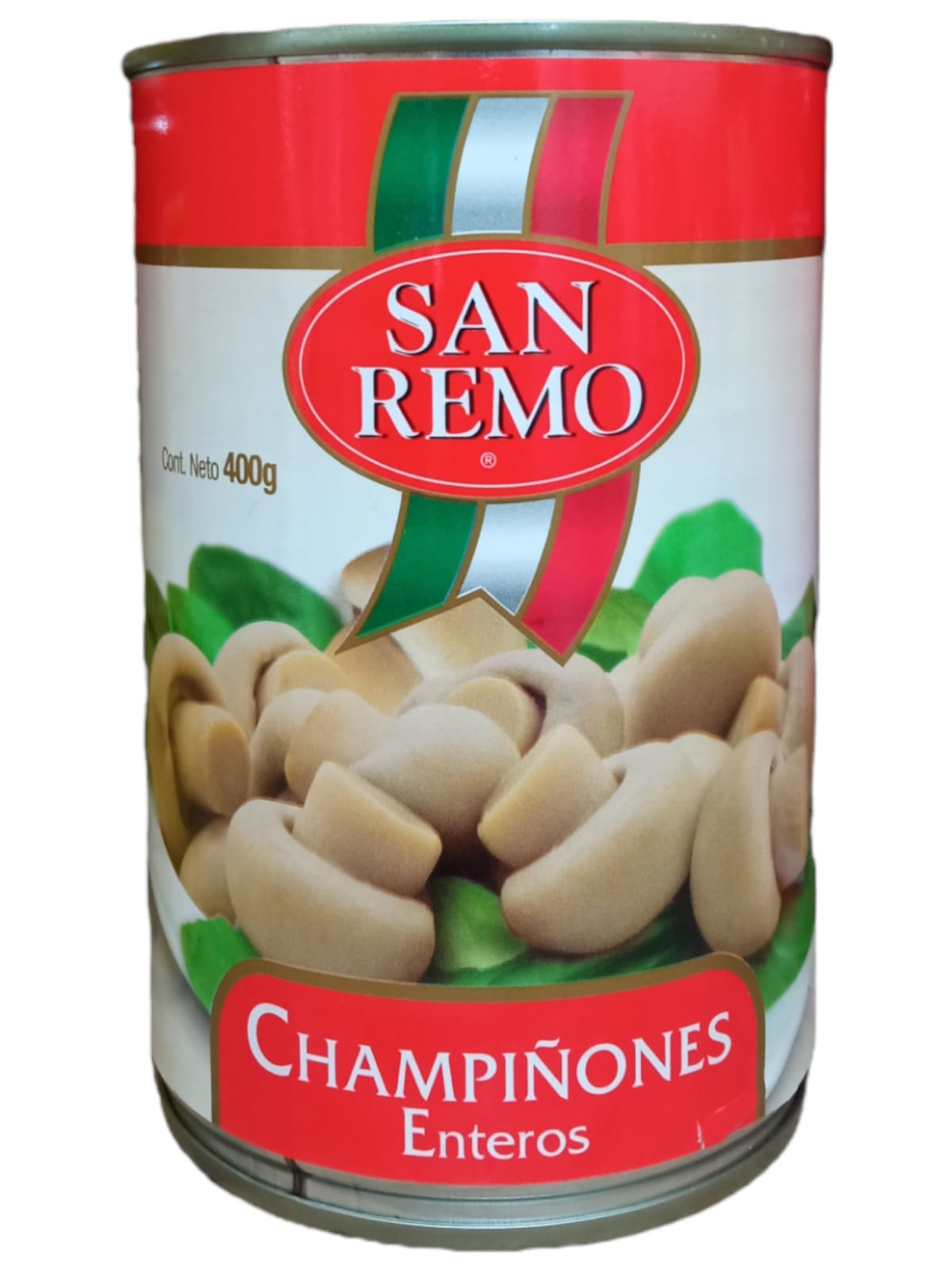 Champiñones Enteros San Remo 400grs
