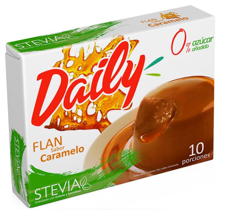 Flan Daily Caramelo 20grs 0% Azúcar