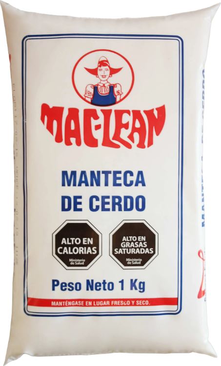 Manteca de Cerdo Mac Lean 1kg