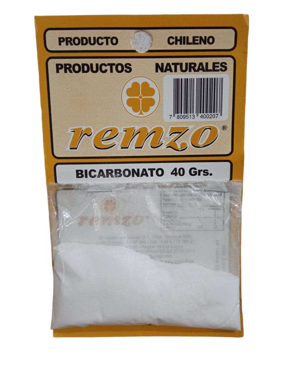 Bicarbonato Remzo 40grs