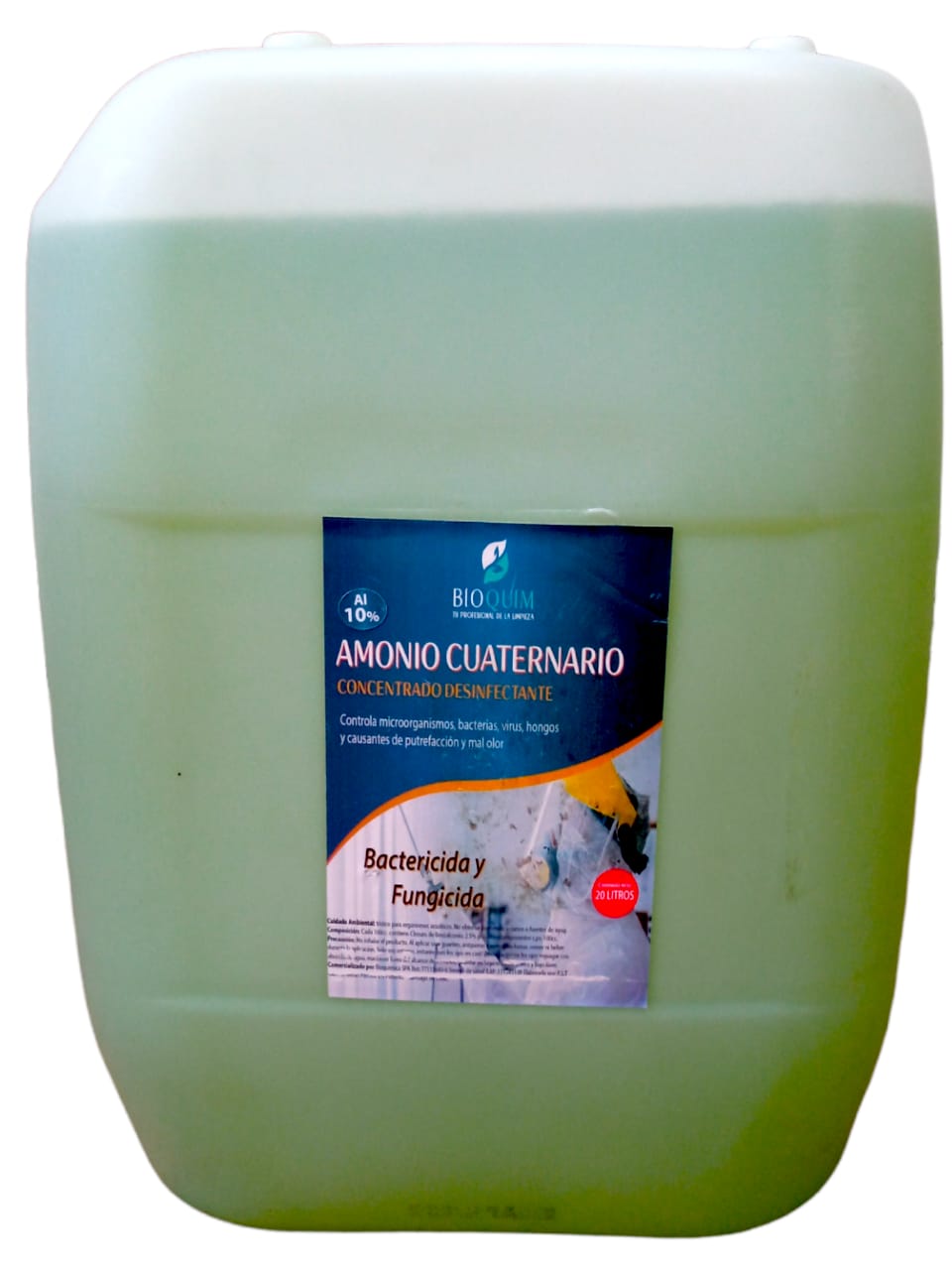 Amonio Cuaternario Concentrado Desinfectante Bioquim 20lts
