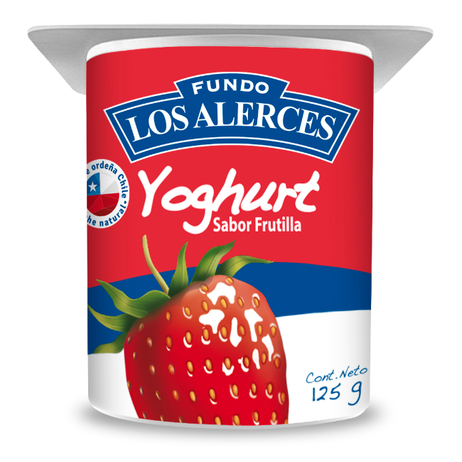 Yoghurt Los Alerces Frutilla 125 g